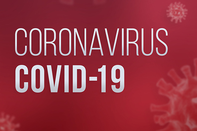Vecor image showing Coronavirius Covid-19  wording